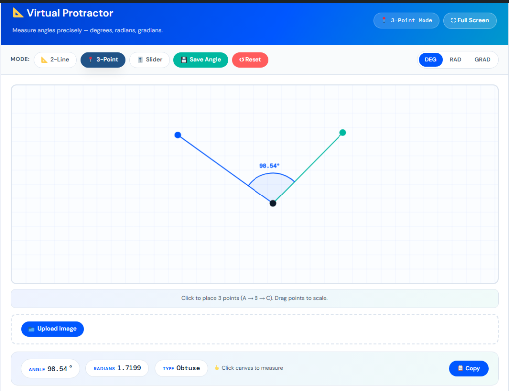 Free Online Protractor